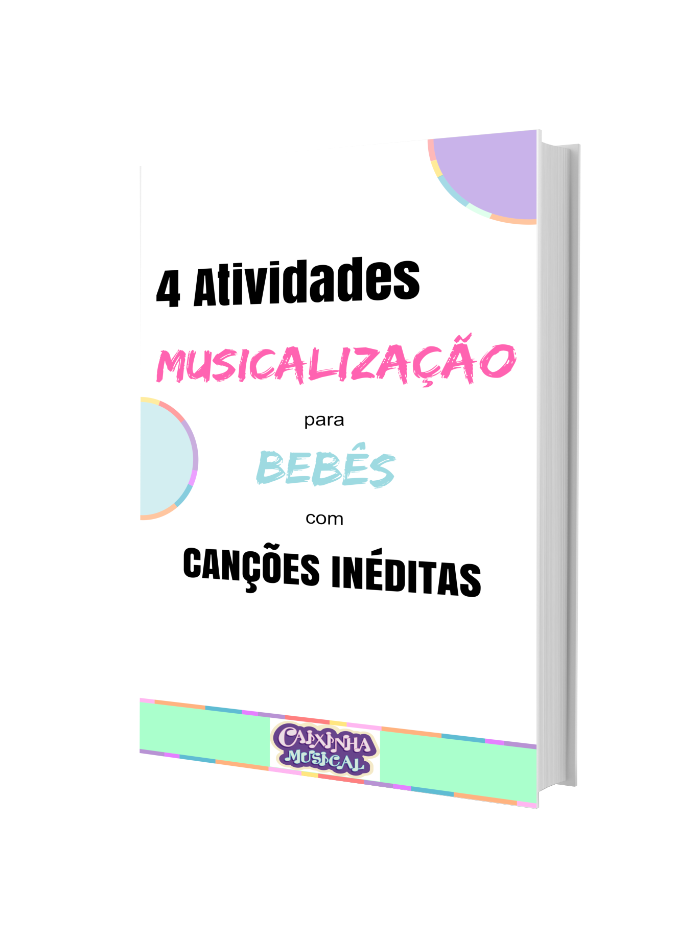 Capa de 4 Atividades para Bebês