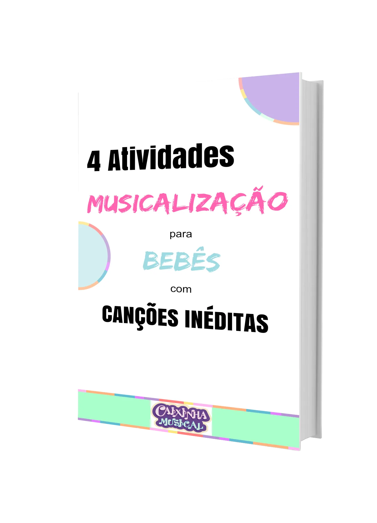 Capa de 4 Atividades para Bebês